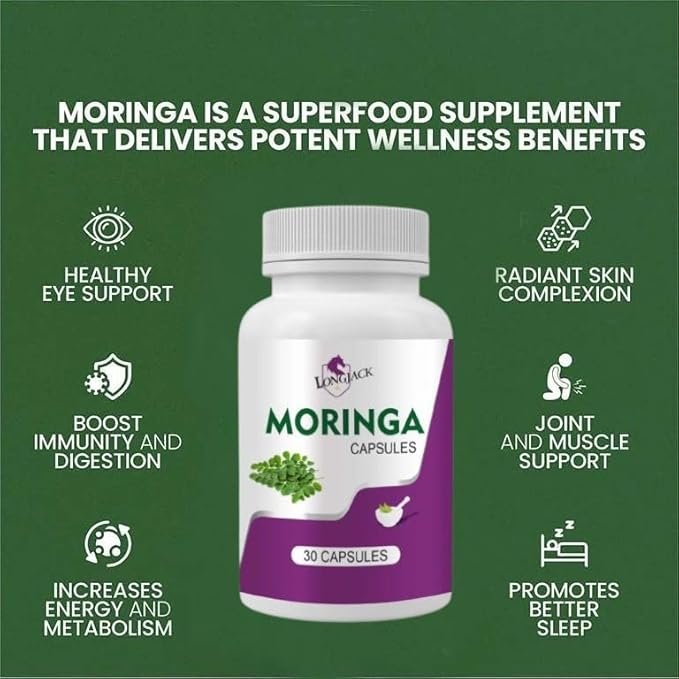 Moringa Herbal Booster Immunity Booster Capsules - Image 4