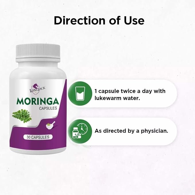 Moringa Herbal Booster Immunity Booster Capsules - Image 2