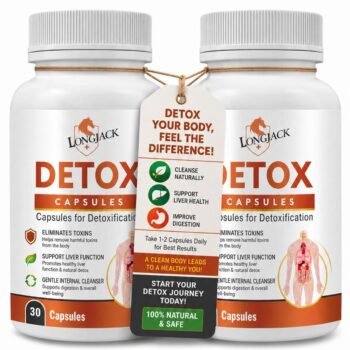 Detox Herbal Capsules Combo Pack (2 Bottles)